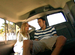 Baitbus - The unemployed victim gets on the bus 