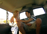 Baitbus - The unemployed victim gets on the bus 